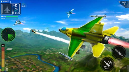 Air Fighting Jet Airplane Games 2021 - Plane Games - عکس بازی موبایلی اندروید