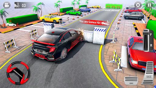 Modern Car Parking 3D Games - Gameplay image of android game