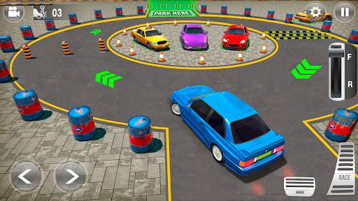 Modern Car Parking 3D Games - Gameplay image of android game