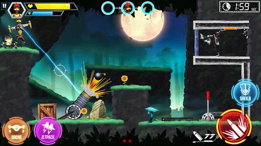 Mr Shooter: Gun Shooting Game - Gameplay image of android game