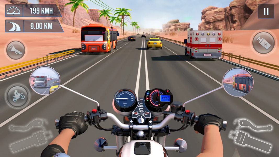 Moto World Tour: Bike Racing - عکس بازی موبایلی اندروید