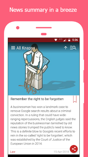 Knappily - The Knowledge App - عکس برنامه موبایلی اندروید