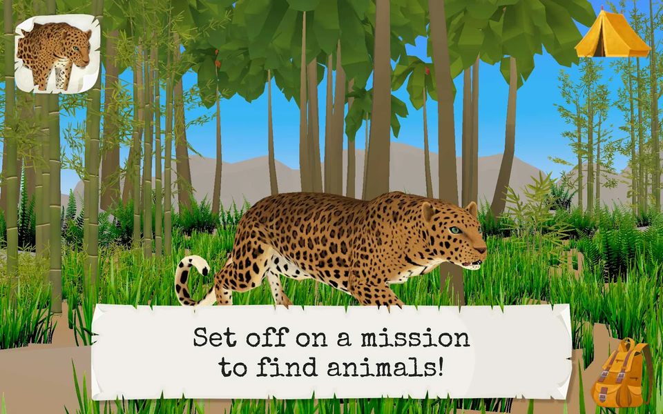 Wild Animals VR Kid Game - عکس بازی موبایلی اندروید