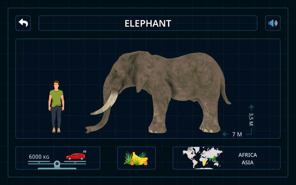 Wild Animals VR Kid Game - عکس بازی موبایلی اندروید