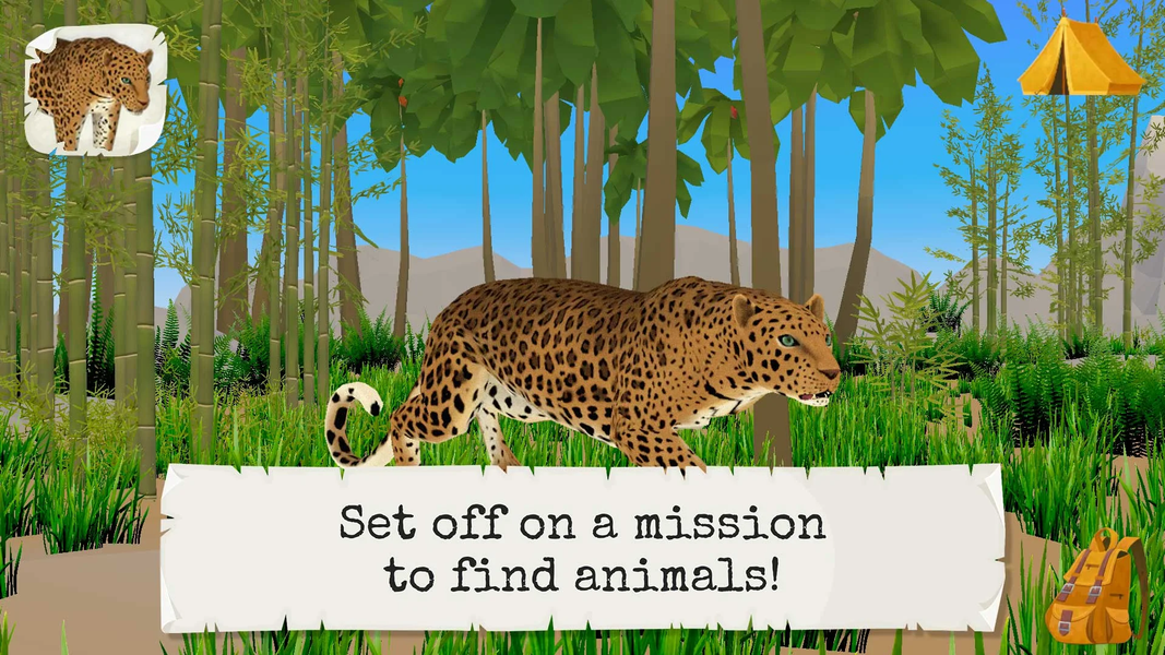 Wild Animals VR Kid Game - Gameplay image of android game