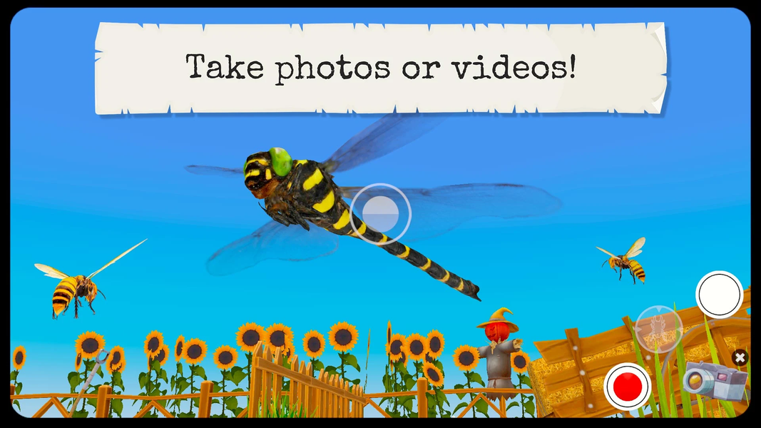 Bugs & Insects VR/AR Kid Game - عکس بازی موبایلی اندروید