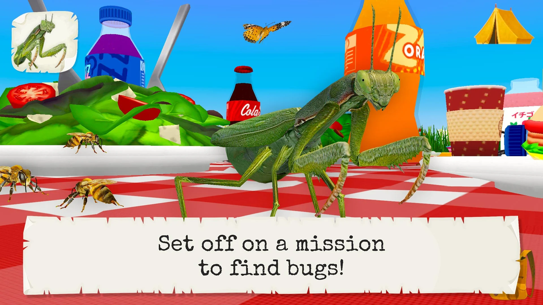 Bugs & Insects VR/AR Kid Game - عکس بازی موبایلی اندروید