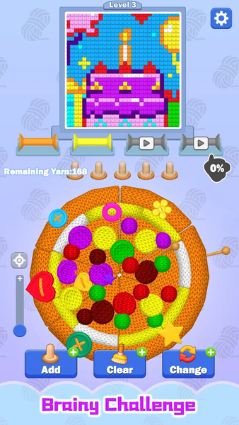Knit Master ۳D: Wool Sort Game - عکس بازی موبایلی اندروید
