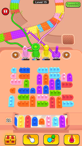 Knit Match Puzzle - عکس بازی موبایلی اندروید