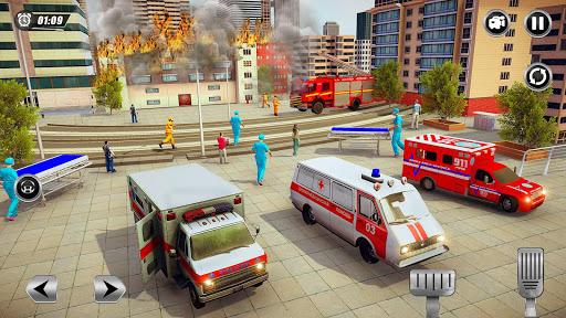 Ambulance Simulator Car Doctor - Gameplay image of android game