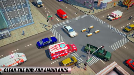 Ambulance Simulator Car Doctor - Gameplay image of android game