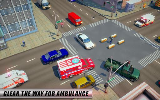 Ambulance Simulator Car Doctor - Gameplay image of android game