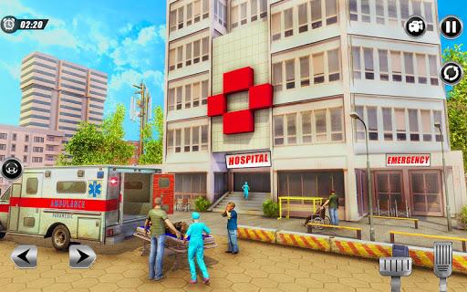Ambulance Simulator Car Doctor - Gameplay image of android game