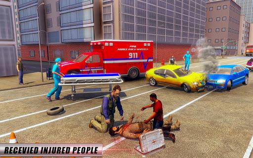 Ambulance Simulator Car Doctor - Gameplay image of android game