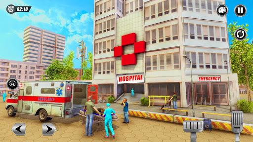 Ambulance Simulator Car Doctor - Gameplay image of android game