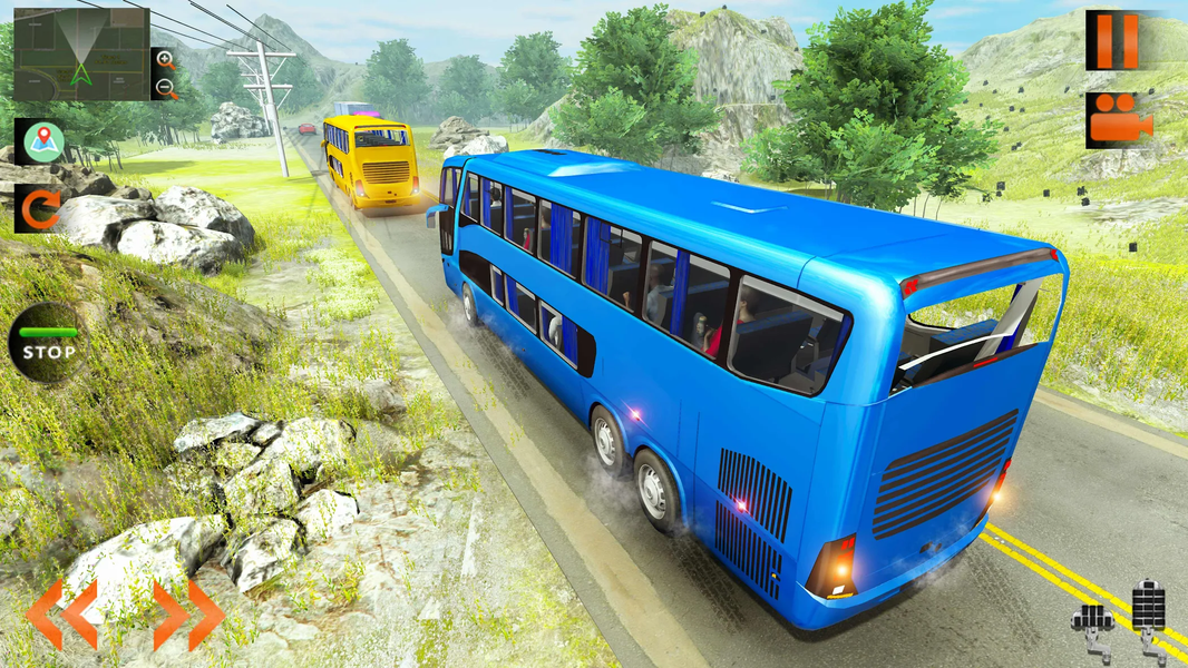 Heavy Coach Bus Simulator 2021 - Gameplay image of android game
