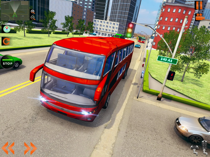 Heavy Coach Bus Simulator 2021 - Gameplay image of android game