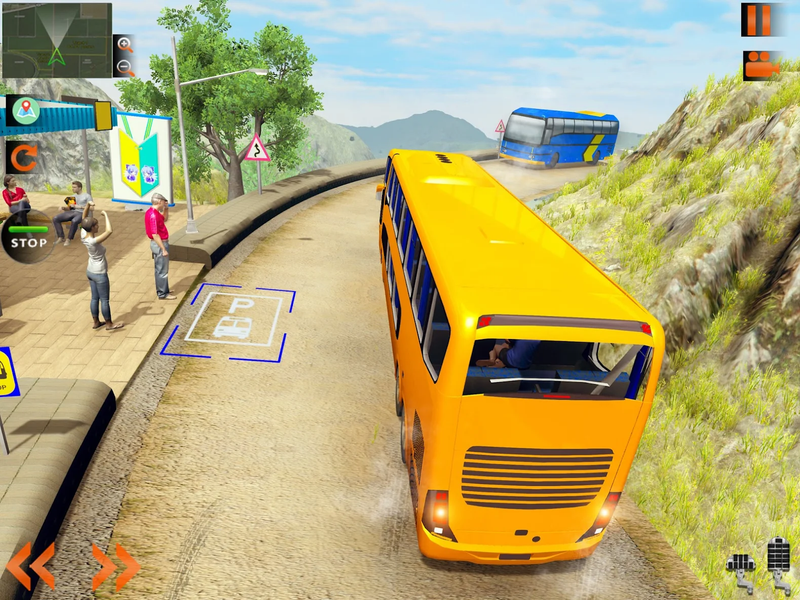 Heavy Coach Bus Simulator 2021 - Gameplay image of android game