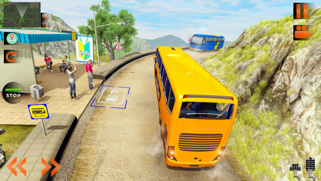Heavy Coach Bus Simulator 2021 - Gameplay image of android game