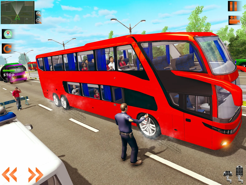 Heavy Coach Bus Simulator 2021 - Gameplay image of android game