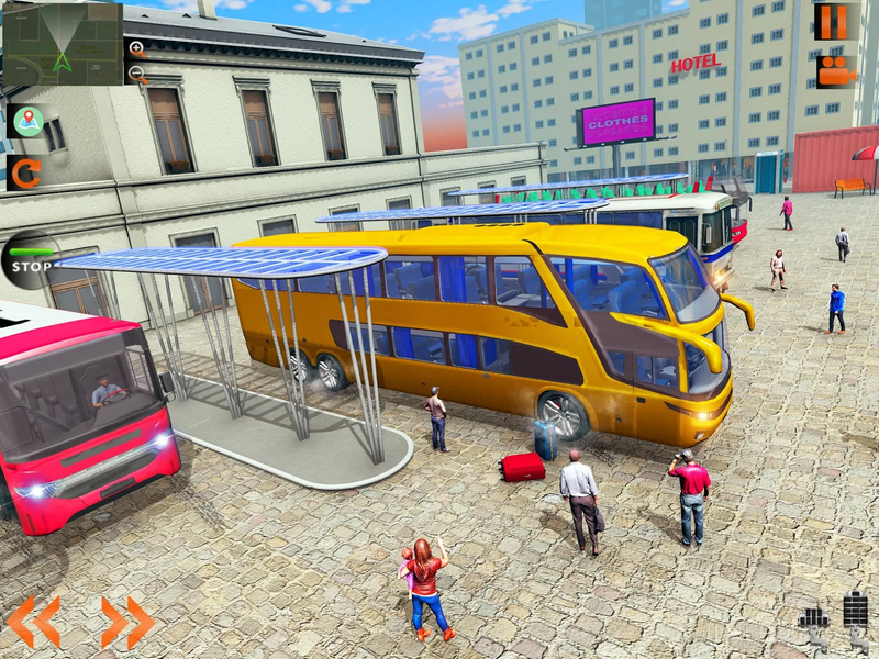 Heavy Coach Bus Simulator 2021 - Gameplay image of android game