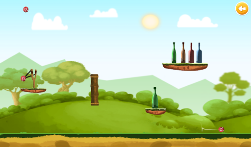 Bottle Shooting Game - Gameplay image of android game