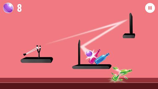 Knock Down Bottles : Slingshot - عکس بازی موبایلی اندروید