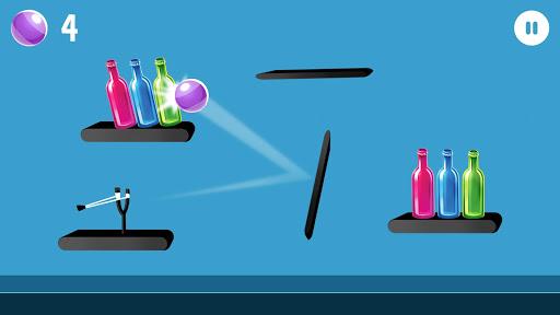 Knock Down Bottles : Slingshot - عکس بازی موبایلی اندروید