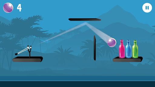 Knock Down Bottles : Slingshot - عکس بازی موبایلی اندروید