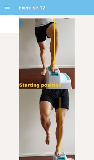 Knock Knees Exercises - Image screenshot of android app