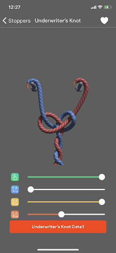 Knots 3D - How To Tie Knots - Image screenshot of android app
