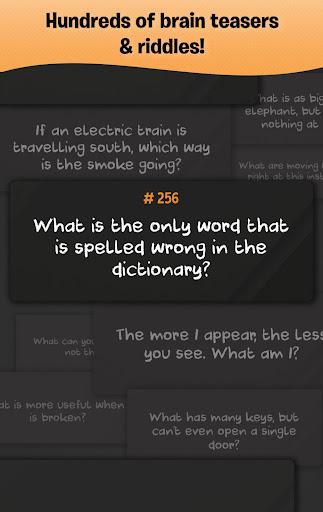 Riddles Test - ۵۰۰ Brain Games - عکس بازی موبایلی اندروید
