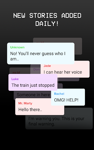 Scary Chat Stories - Hooked on - Image screenshot of android app