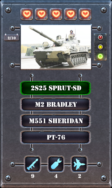 Tank Quiz 2 - Guess moderm war - عکس بازی موبایلی اندروید