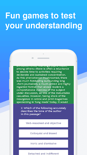 GRE Verbal Prep Master - Image screenshot of android app