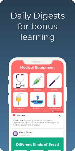 Improve English - تقویت لغات و قواعد انگلیسی با فلشکرات - عکس برنامه موبایلی اندروید