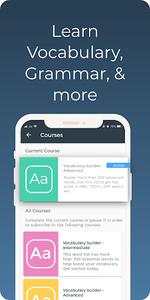 Improve English - تقویت لغات و قواعد انگلیسی با فلش‌کرات - عکس برنامه موبایلی اندروید