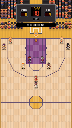 Hoop League Tactics - عکس بازی موبایلی اندروید