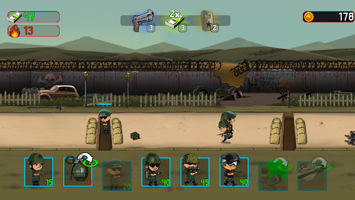 War Troops: Military Strategy - Gameplay image of android game