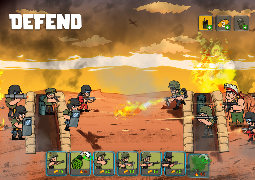 War Strategy Game: RTS WW۲ - عکس بازی موبایلی اندروید