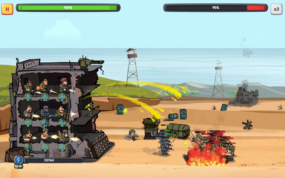 World War Army Defense: TD WW۲ - عکس بازی موبایلی اندروید