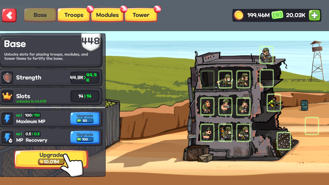 World War Army Defense: TD WW۲ - عکس بازی موبایلی اندروید