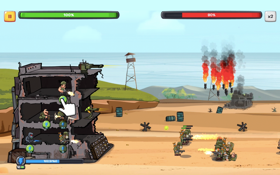 World War Army Defense: TD WW۲ - عکس بازی موبایلی اندروید