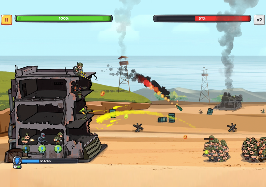 World War Army Defense: TD WW۲ - عکس بازی موبایلی اندروید