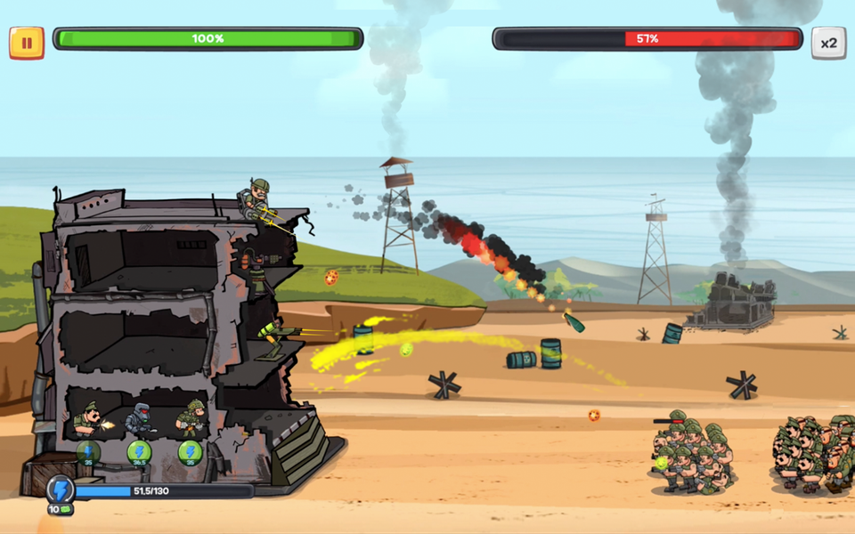 World War Army Defense: TD WW۲ - عکس بازی موبایلی اندروید