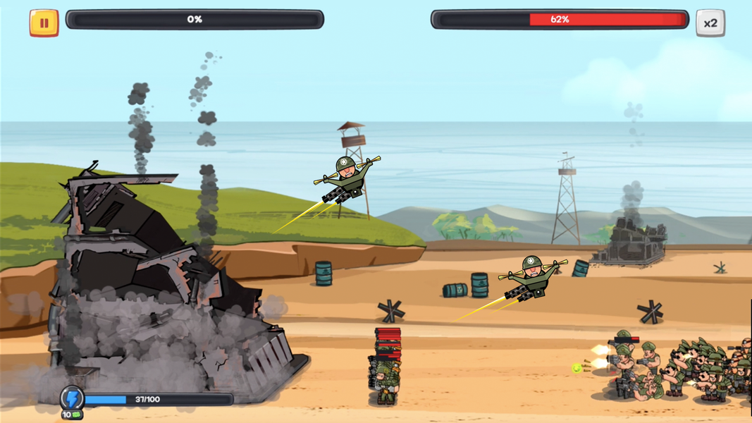 World War Army Defense: TD WW۲ - عکس بازی موبایلی اندروید