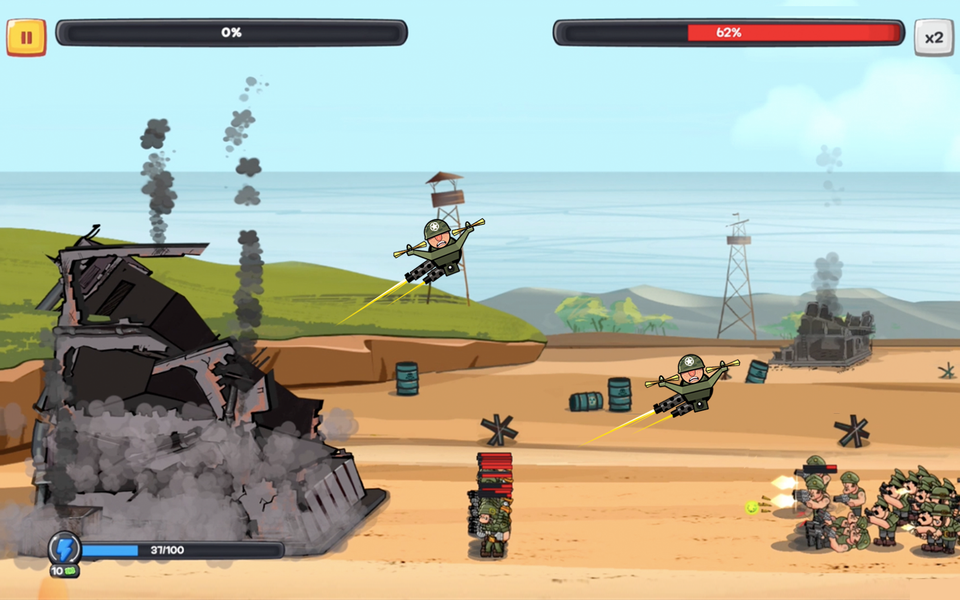 World War Army Defense: TD WW۲ - عکس بازی موبایلی اندروید