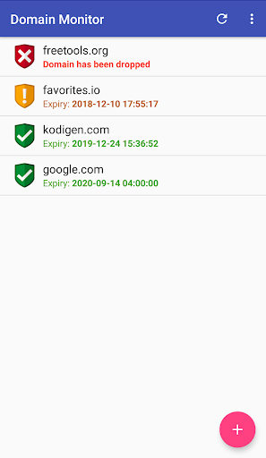 Domain Monitor - Expiry Checker - Image screenshot of android app