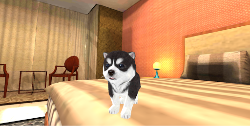 Dog Puppy Simulator 3D - Gameplay image of android game