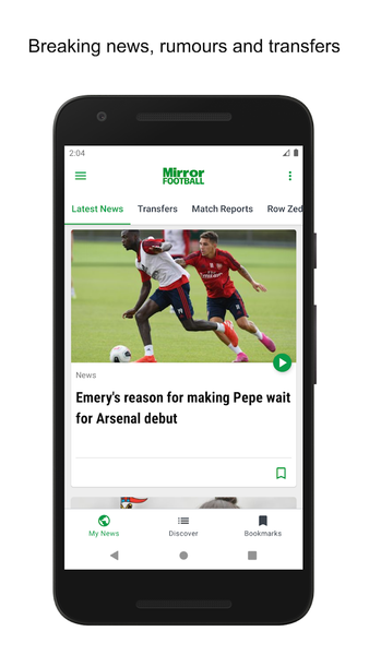 Mirror Football - Image screenshot of android app